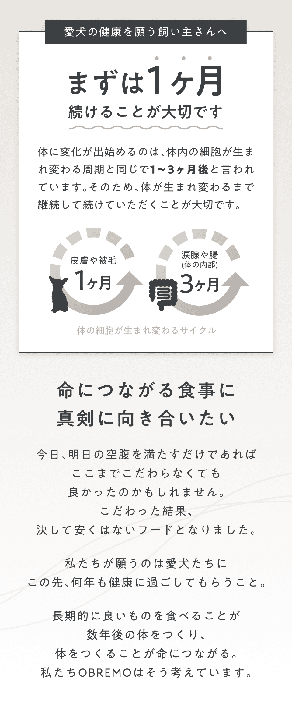 愛犬の健康を願う飼い主さんへ