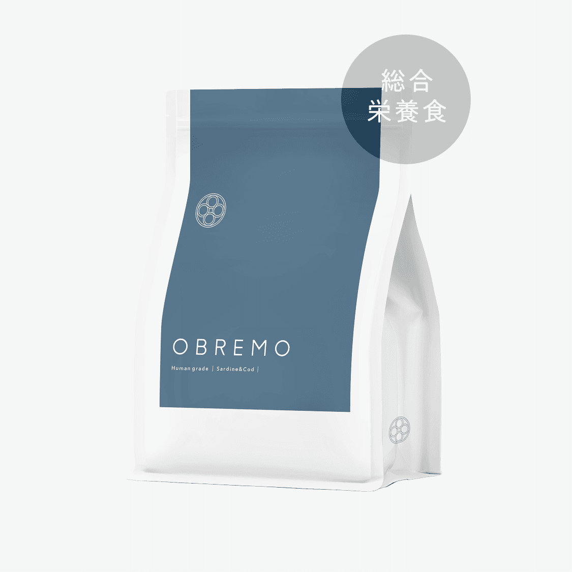2袋★OBREMO オブレモ ドッグフード いわし&たら まぐろ&たら いわし＆たら（成犬用）800g｜国産・小型犬用 OBREMO