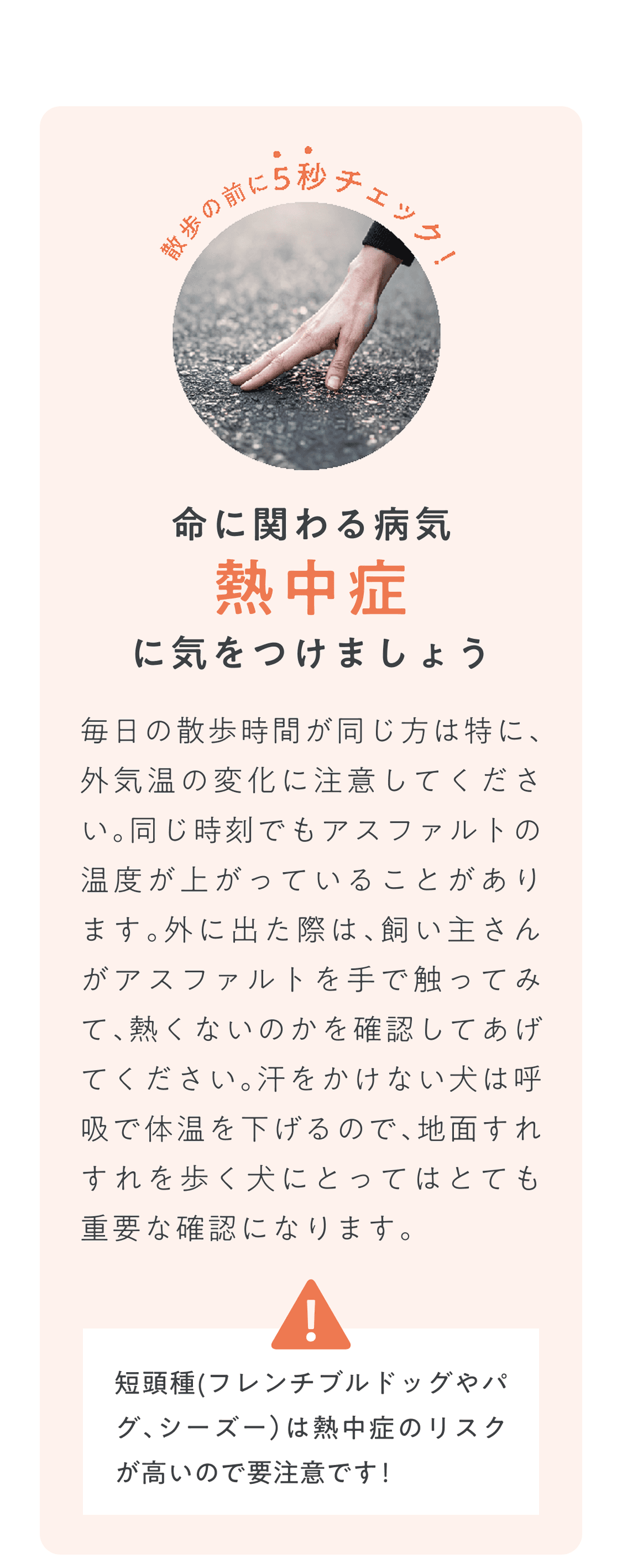 命に関わる病気熱中症に気をつけましょう