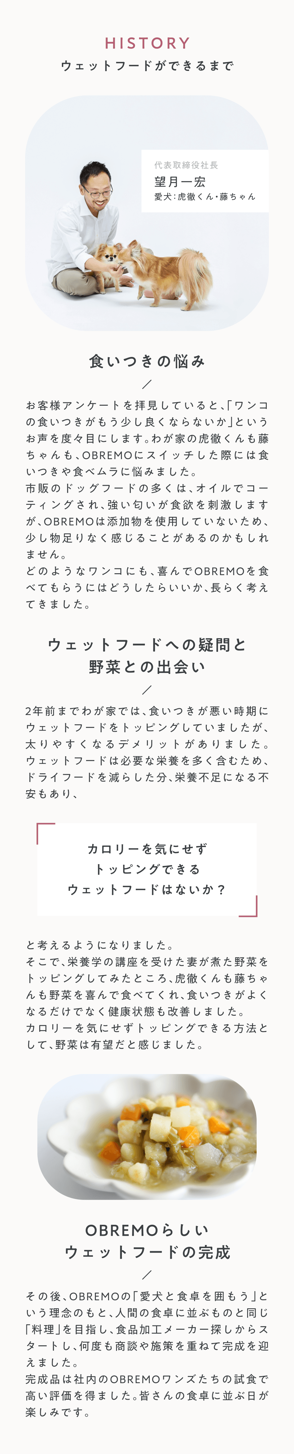 ウェットフードができるまで